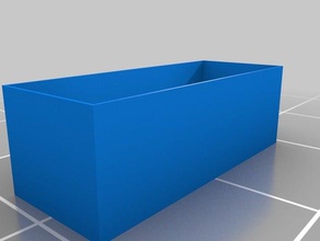 hexagon çay kutusu kaplar özelleştirilmiş 3d print model - Mito3D