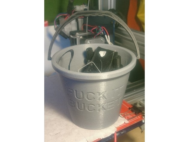 fuck bucket organization 3D print model - Mito3D