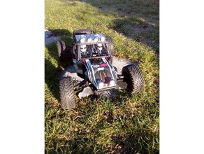 reely dune fighter skid plate anteriore andor indietro rc veicoli 3d print model - Mito3D