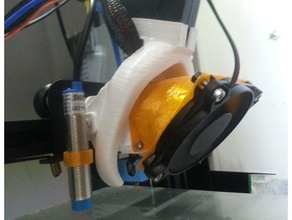 60 mm 40mm fan adaptörü tüp kanalı tünel 3d yazıcı parçalar 3 ender 3d print model - Mito3D