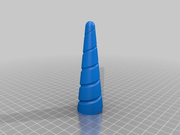 unicorn horn toy game accessories 3D print model - Mito3D