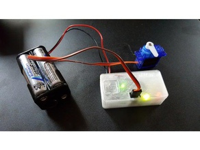 o arduino nano com base servo testador de caixa projeto rc veículos 3d print model - Mito3D