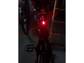 bike lamp 5mm led 3v cell sport outdoors light 3d print model - Mito3D