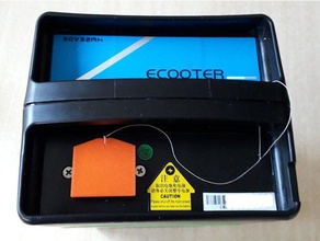 ecooter battery plug cap automotive 3d print model - Mito3D