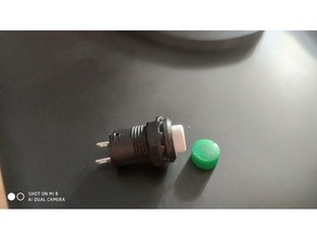 ankg-03 12 mm tapa del botón electrónica 3d print model - Mito3D