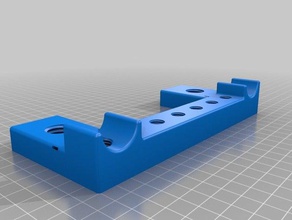 tablette douche traseiro mitigeur casa de banho 3d print model - Mito3D