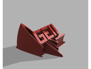 logo geii des signes logos 3d print model - Mito3D