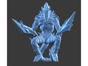 gloomhaven monster frost demon toy game accessories dnd mini dungeons dragons elemental miniature 3d print model - Mito3D