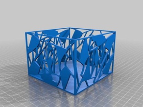 drawn basket decor art design modern new 3d print model - Mito3D