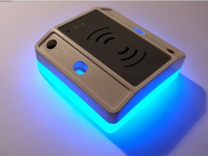 led backpanel mcr usb card reader parts 3d print model - Mito3D