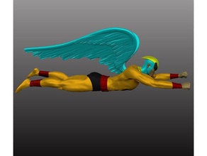 birdman ghost space superhero 3d print model - Mito3D