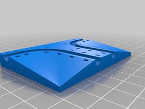 oculus rift vierfach-sensor Befestigung an der Decke system electronics zip Krawatten 3d print model - Mito3D