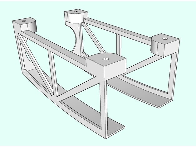 titulaire d'eva-sec e-333 3 d de l'imprimante accessoires 3D print model - Mito3D