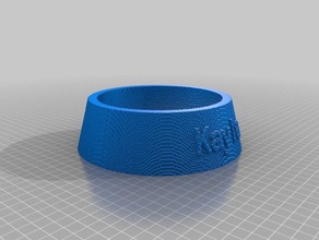 3d barra de pet bowl kayla alimentos beber 3d print model - Mito3D