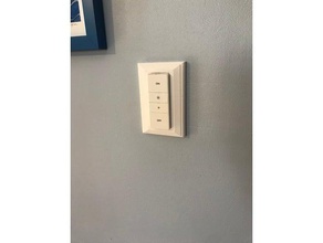 hue dimmer decor switch cover household philips 3d print model - Mito3D