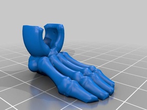 esqueleto do pé biologia 3d print model - Mito3D