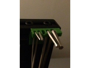 ender 3 simple hex keys holder 3d printer accessories tools 3d print model - Mito3D