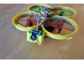 zidrohne zor dört 100mm fırçasız gerçek rc araç drone mini quadcopter 3d print model - Mito3D