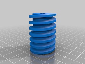 duplo technic worm gears kompatibel lego dacta lego-duplo 3d print model - Mito3D