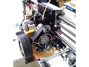 titan aero clone anet a8 3d printer parts e3d 3d print model - Mito3D