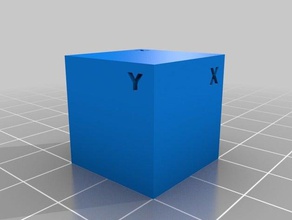 20mm di calibrazione del cubo 3d la stampa test 3d print model - Mito3D