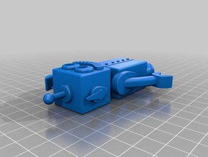 figura accion robot chico maker model robots 3d print model - Mito3D
