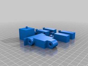 minecraft steve - articulados de mão-furos correcção brinquedos jogos 3d print model - Mito3D