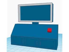 computer caserma sam il pompiere Feuerwehrmann - Spielzeug Spiele 3d print model - Mito3D