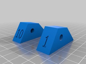 foosball score keeper pezzo giocattolo gioco accessori 3d print model - Mito3D