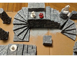 wargame fantasy terain tilestone impilatori giochi dungeon frostgrave di mordheim nsfw terreno 3d print model - Mito3D