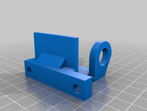 llegar a 3d de la cubierta del ventilador abl z-min sensor soporte impresora partes reach3d 3d print model - Mito3D