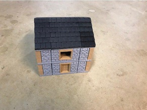 openforge dungeon modulare in pietra tetto giocattolo gioco accessori 25mm 28mm dnd piastrelle openforge2 terreno 3d print model - Mito3D