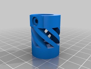 meine angepasste flexible Kupplung Maschine tools 3d print model - Mito3D