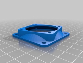 my customized fan adapter spacer electronics 3d print model - Mito3D