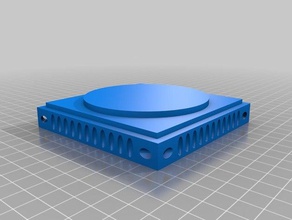 socle de base sculptures supports socket 3d print model - Mito3D