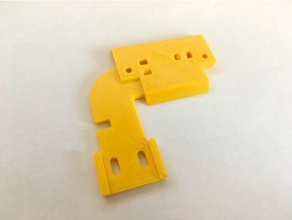 anet a8 sn04-n auto leveling sensor bracket verschiebar Ausschnitt 3d Drucker Teile bed Halterung 3d print model - Mito3D