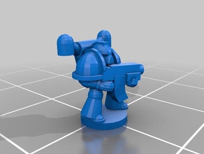 kaos space Marine oyuncak oyun aksesuarlar 40k epic 3d print model - Mito3D