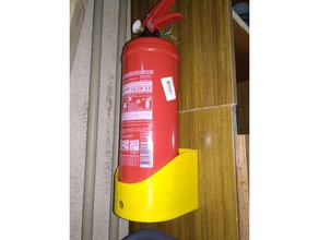 extintor de incendios titular d&lt120mm hobby 3d print model - Mito3D