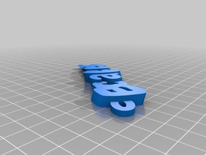 escaleras llavero llaveros personalizado 3d print model - Mito3D