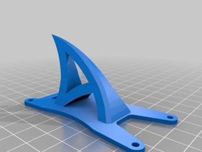 jake fpv placa superior barbatanas 3d impressão 3d print model - Mito3D