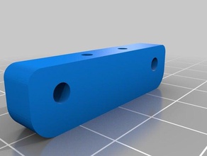 espaciador baofeng batería 18650 caso diy 3d print model - Mito3D