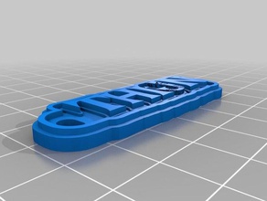 thijn 2 Schlüsselanhänger angepasst 3d print model - Mito3D