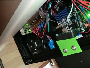sapphire fan holder mainboard stepper 3d printer accessories mount twotrees 3d print model - Mito3D