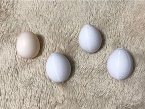 cockatiel fake egg pets bird 3d print model - Mito3D