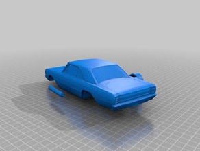 dodge dart v8 los juguetes juegos fundido a presión diecast automóvil hot wheels 3d print model - Mito3D