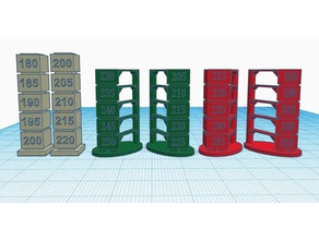 universal temptower bridging test 3d drucken tests 3d print model - Mito3D