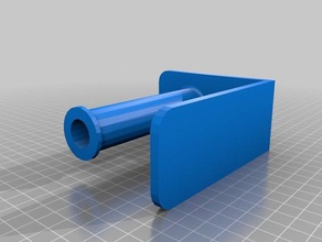 soporte de papel higiénico cuarto baño accesorios 3d print model - Mito3D