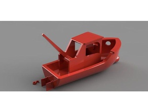 floating improved benchy vehicles 3d print model - Mito3D