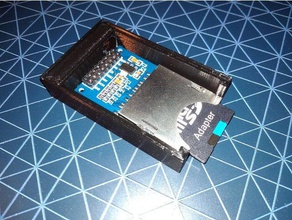 lector de tarjetas sd caso creality impresora mks gen 3d partes ender 3 3d print model - Mito3D