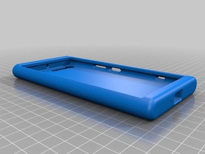xz premium flex case mobile phone sony xperia xzpremium 3d print model - Mito3D